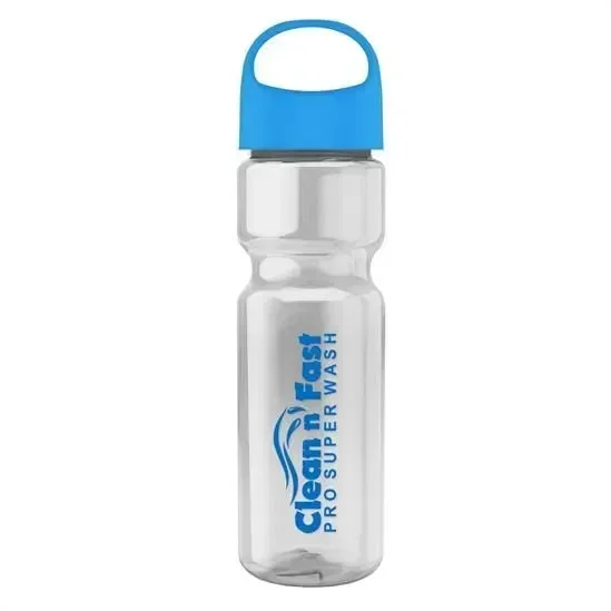 Champ Bottle with Oval Crest Lid - 28 oz. — view 2