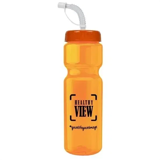 Champ Bottle with Straw Lid (28 oz.) — view 2