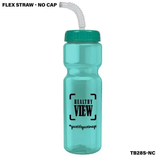 Champ Bottle with Straw Lid (28 oz.) — view 7