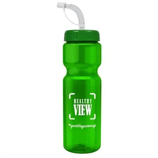 Champ Bottle with Straw Lid (28 oz.) — view 9