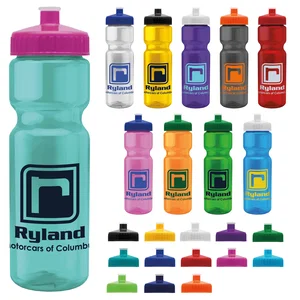 Custom Champ Transparent Color Bottle - 28 oz.