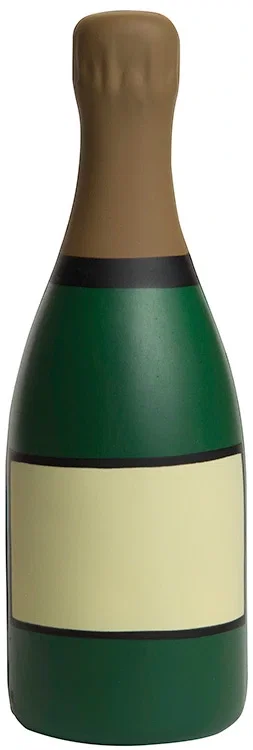 Champagne Bottle Stress Reliever — view 4