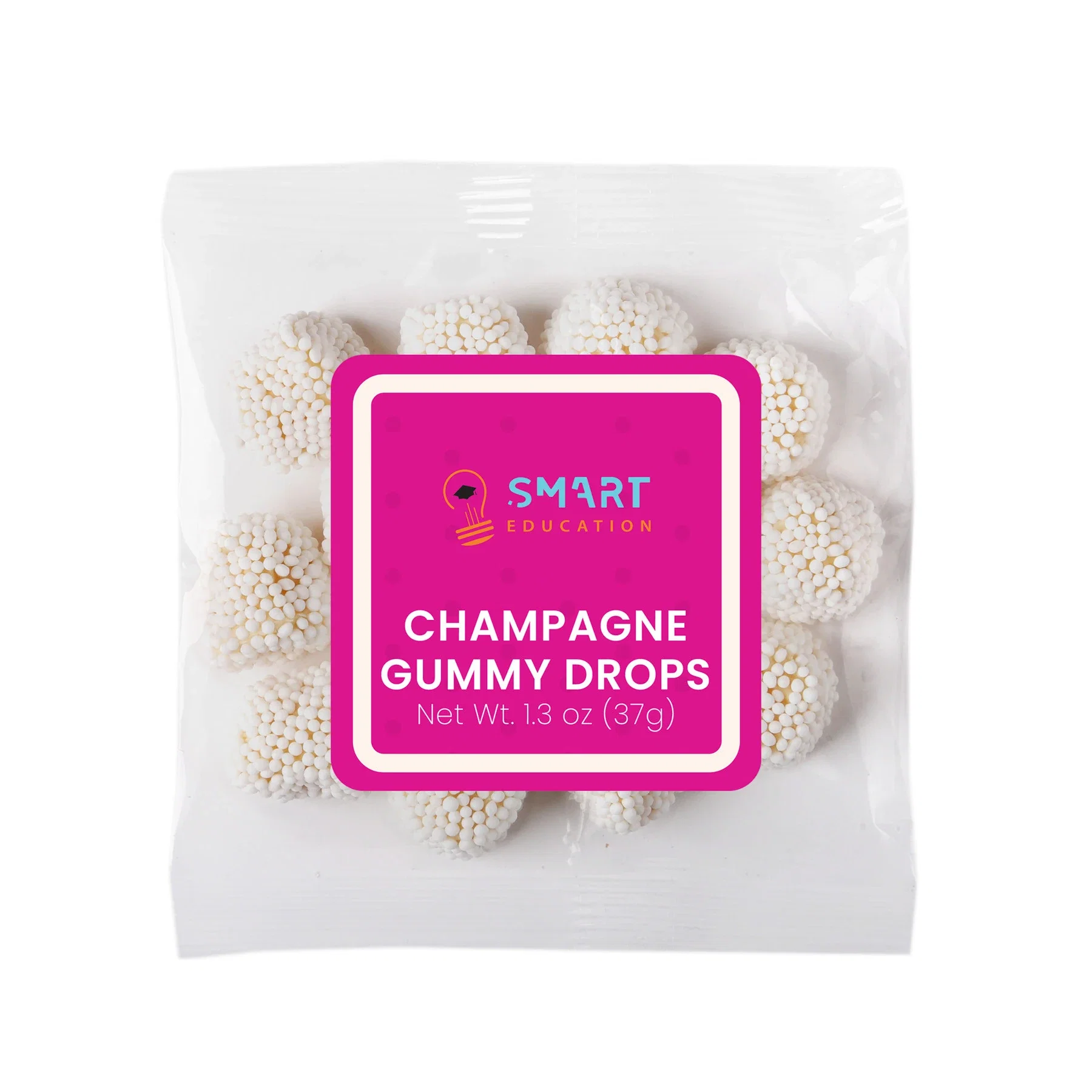 Champagne Gummy Drops Giveaway Candy 1.3 oz — view 2