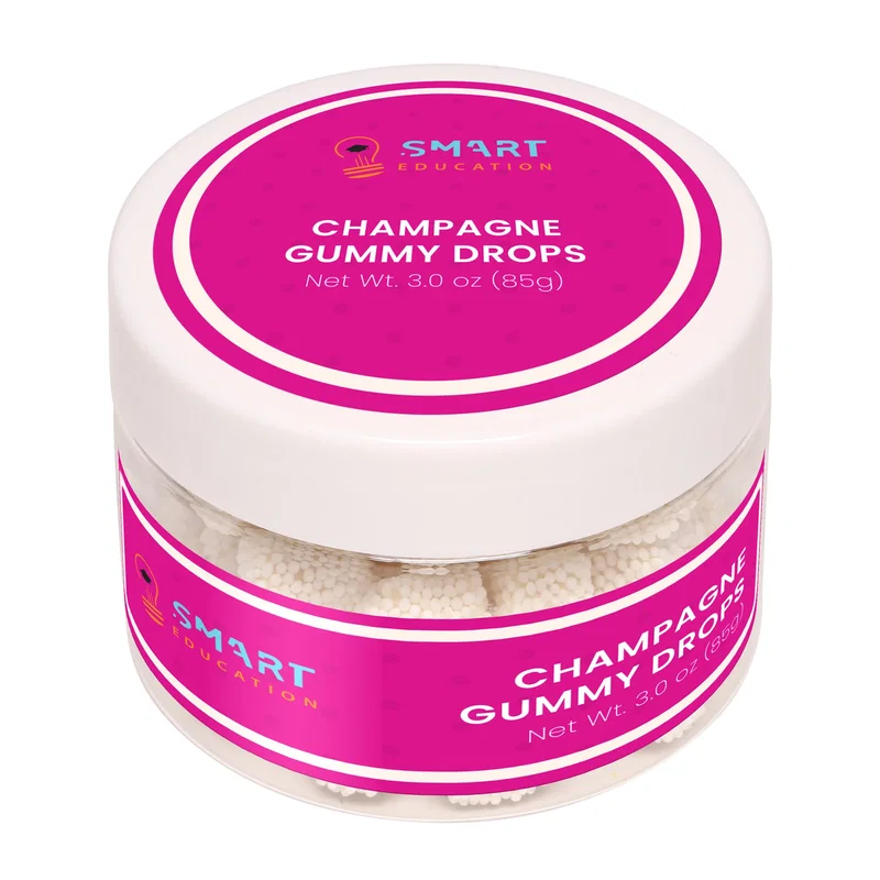 Champagne Gummy Drops in a Jar — view 2
