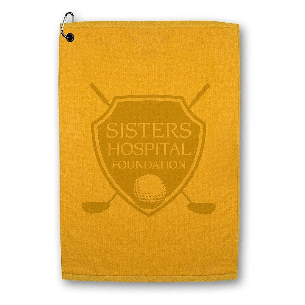 Champions Golf Towel — Gold — view 2
