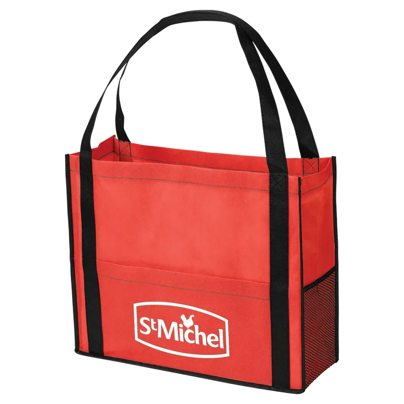 Personalized Non-Woven Mesh Tote — view 6