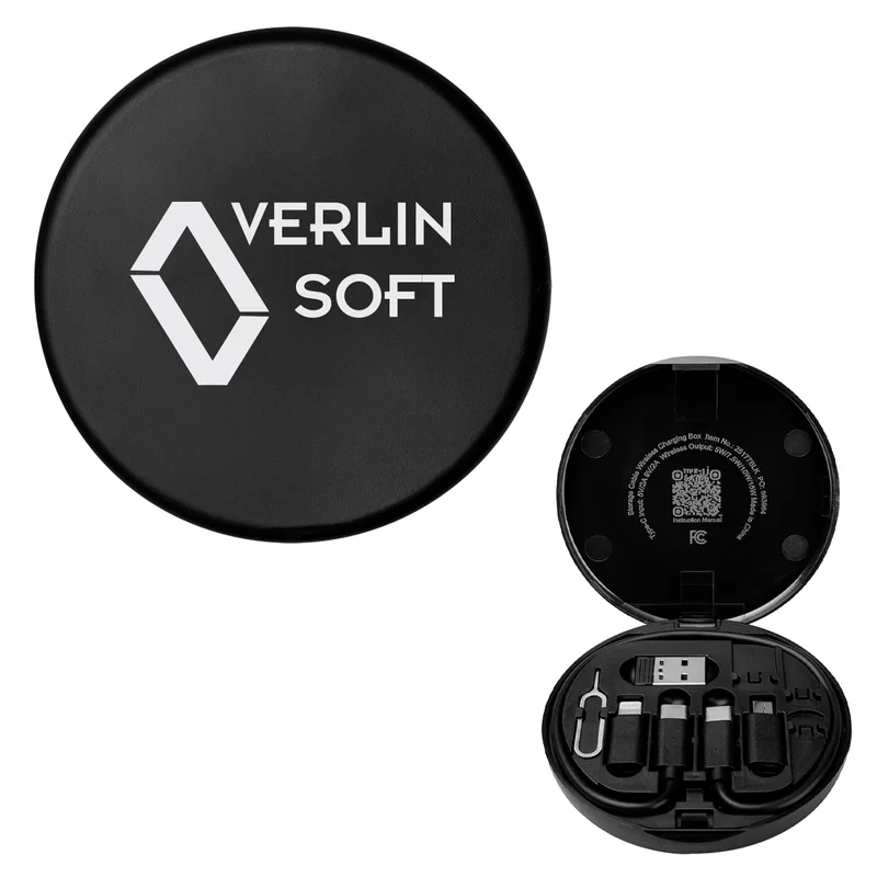 Charging Cord & Adapter Set In Wireless Charging Case — view 8