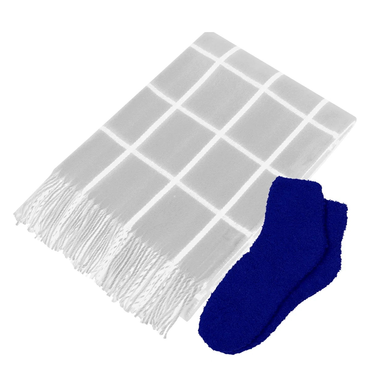One cozy gift pairing pictured alone with clean edges and no clutter