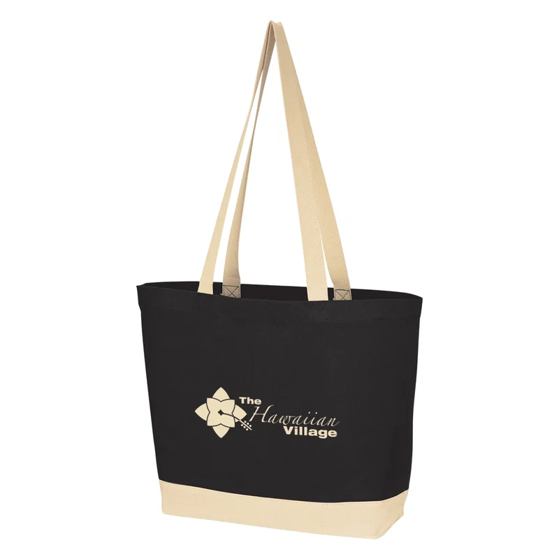 Customized Charlie Cotton Tote Bag — view 3