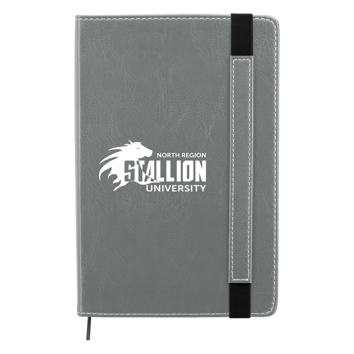 Charlotte journal notebook shown closed from the front