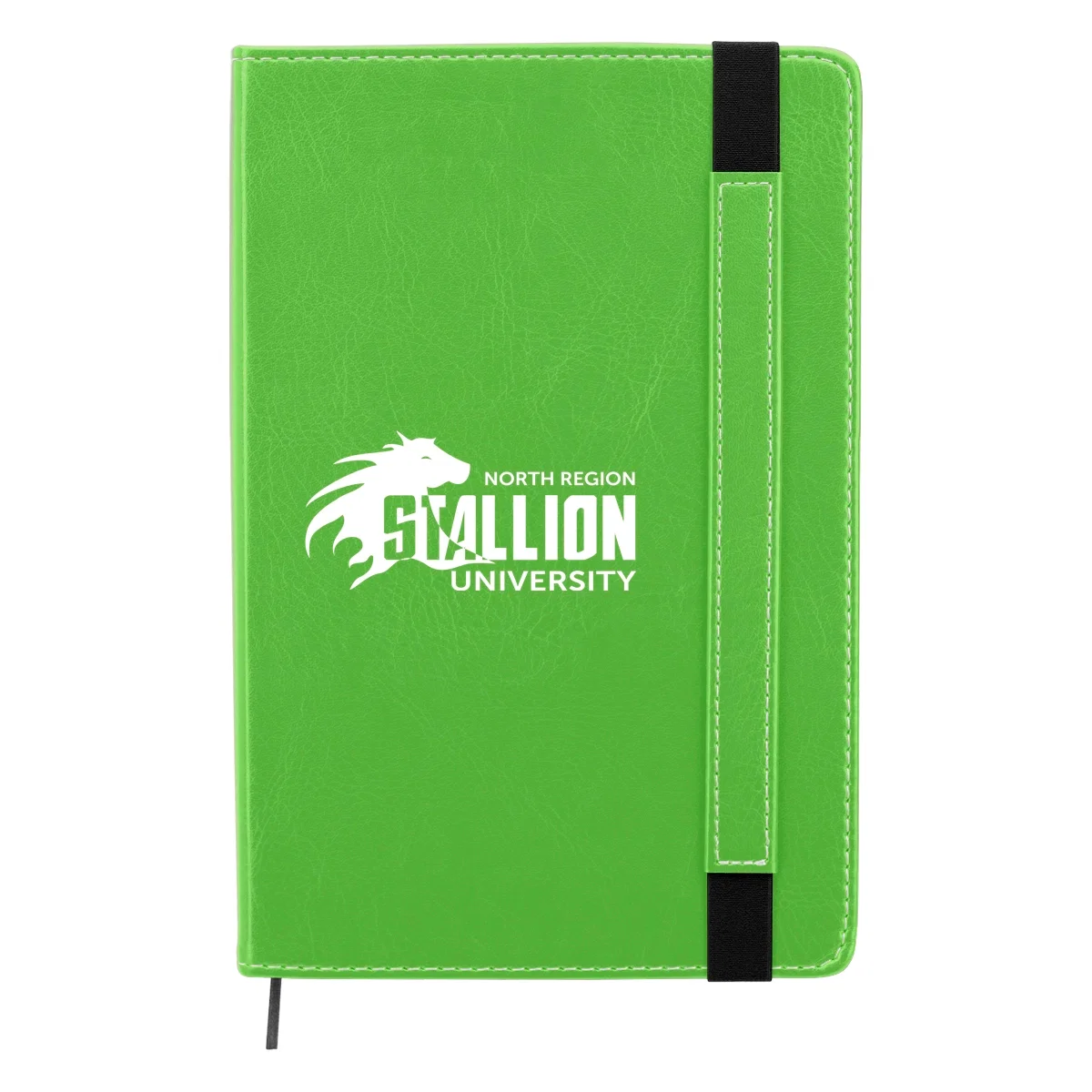 Notebook opened to show its inner pages