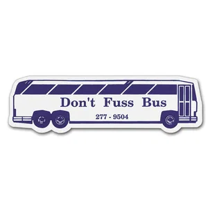 Customized Charter Bus Magnet