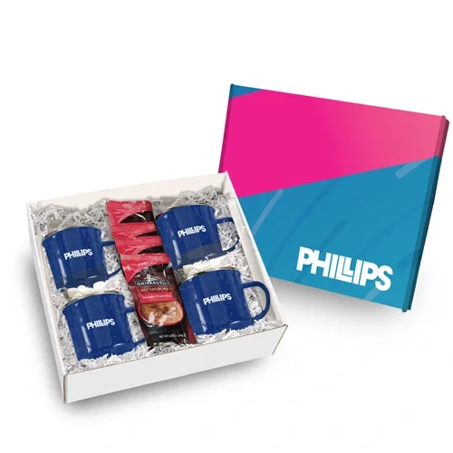 Cheerful Mug Gift Set with Mailer Box — view 2