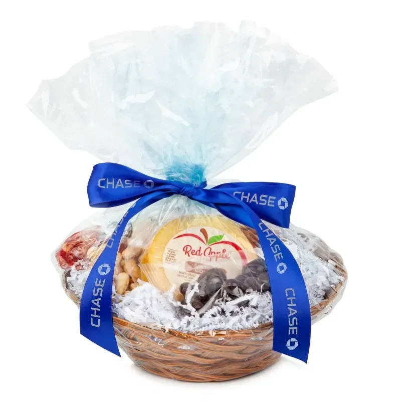 Cheese & Cracker Gift Basket — view 2