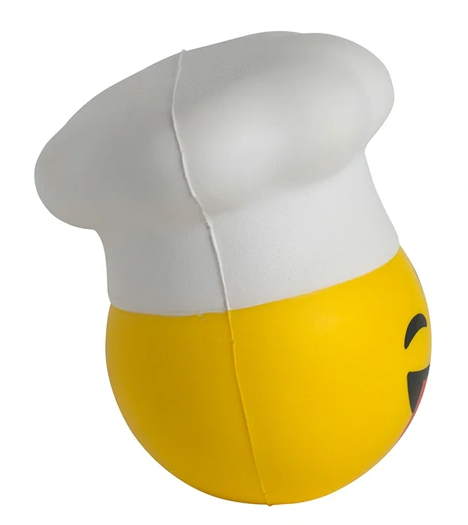 Chef Emoji Hat Stress Reliever — view 2