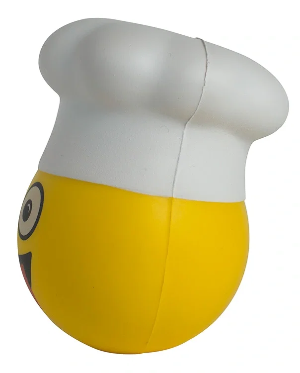 Chef Emoji Hat Stress Reliever — view 3