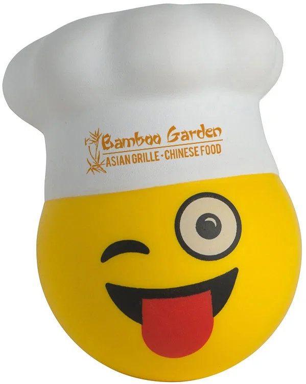 Chef Emoji Hat Stress Reliever — view 4