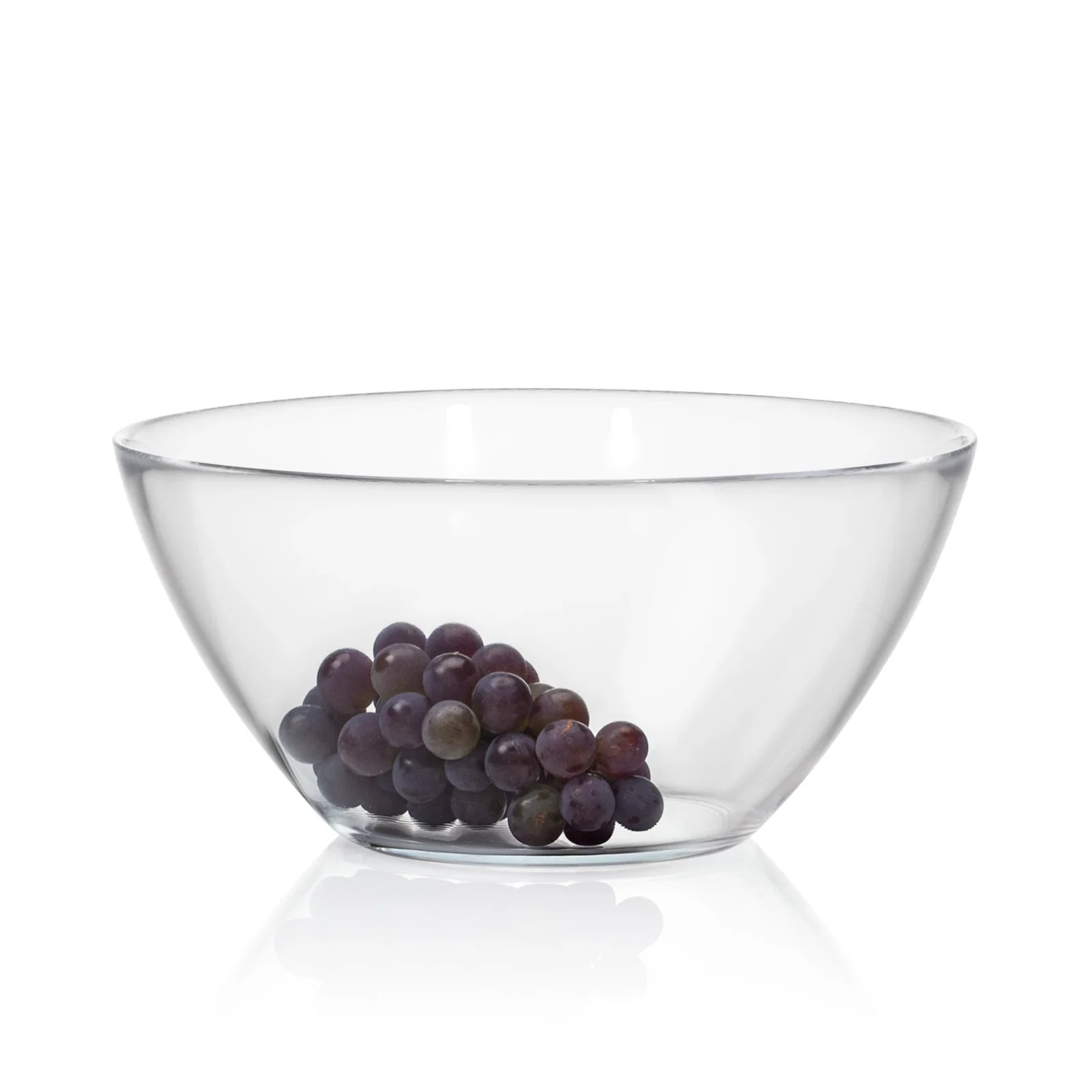 Custom Clear Glass Bowl Award, crystal vase for safety achievement programs
