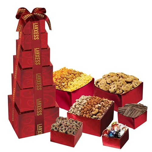 Chic Gift Tower Set (Navy / Silver) — view 3