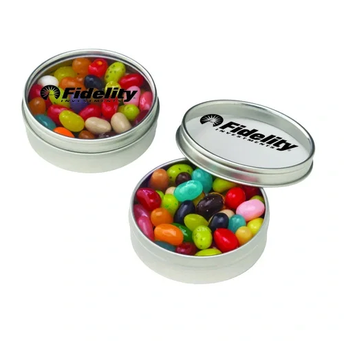 Chic Round Window Tin Storage Jar — view 8