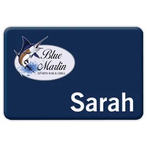 Chicago Plastic Standard Name Badge (Standard Size 2" x 3")