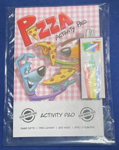 Children’s Pizza Activity Pad Fun Pack - Educational and Interactive