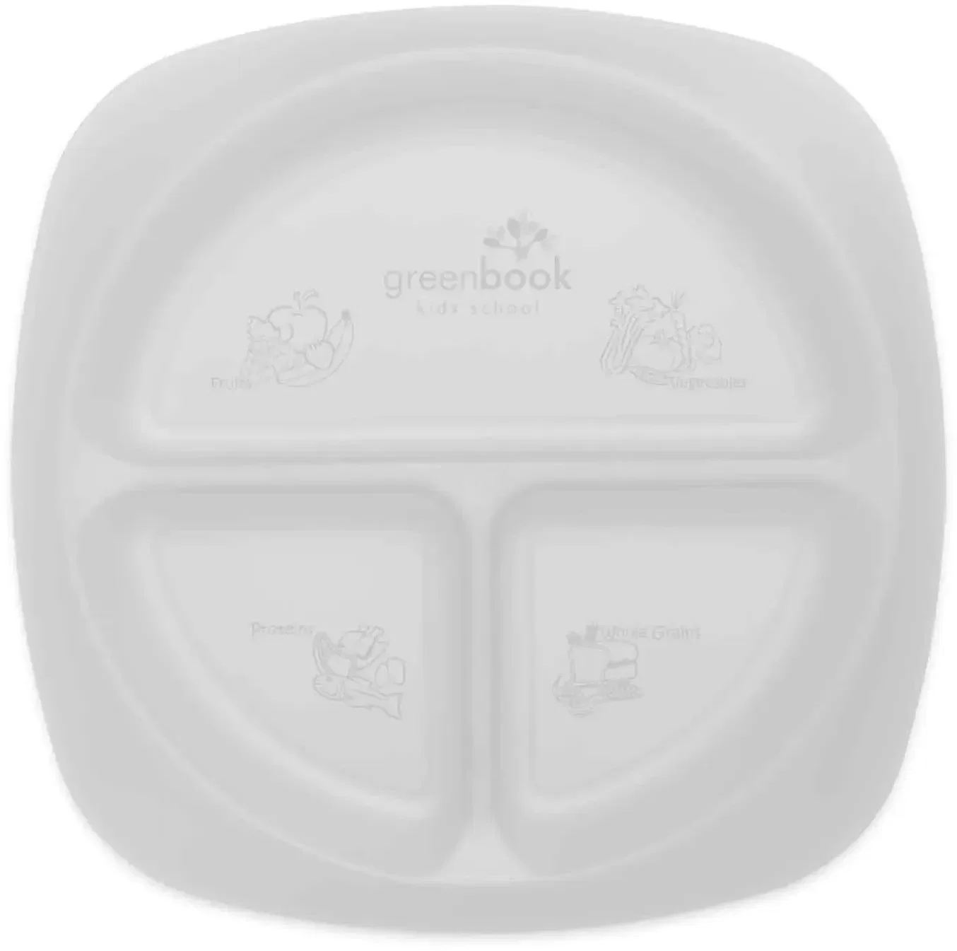 Custom Kids Portion Plate — view 3