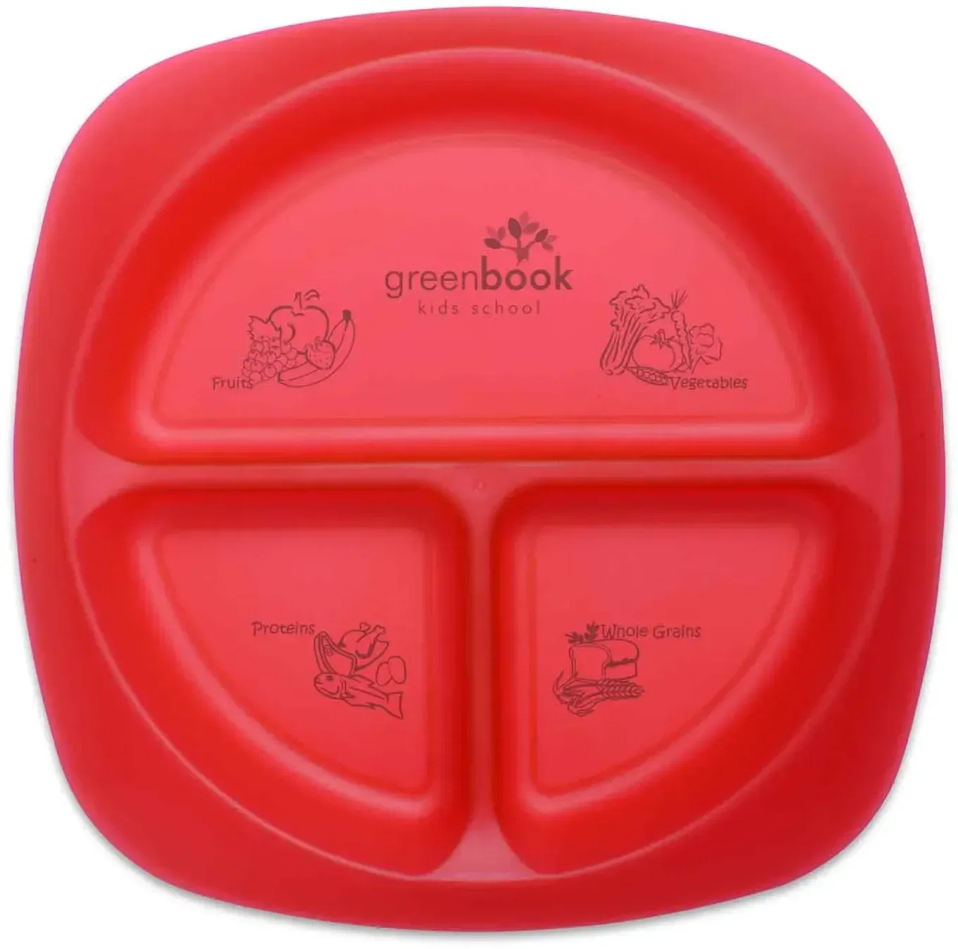 Custom Kids Portion Plate — view 4