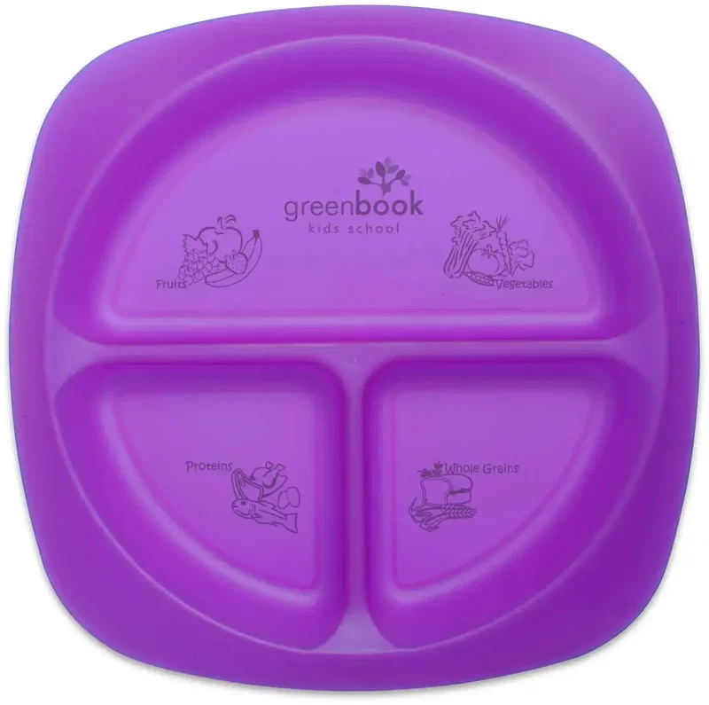 Custom Kids Portion Plate — view 5
