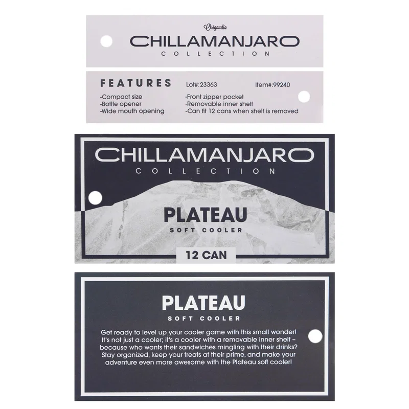 Chillamanjaro™ 12 Can Plateau Cooler Bag — view 10
