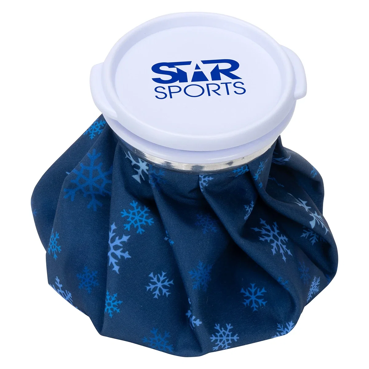 Custom Chiller Medium Ice Bag, front view of the branded ice bag