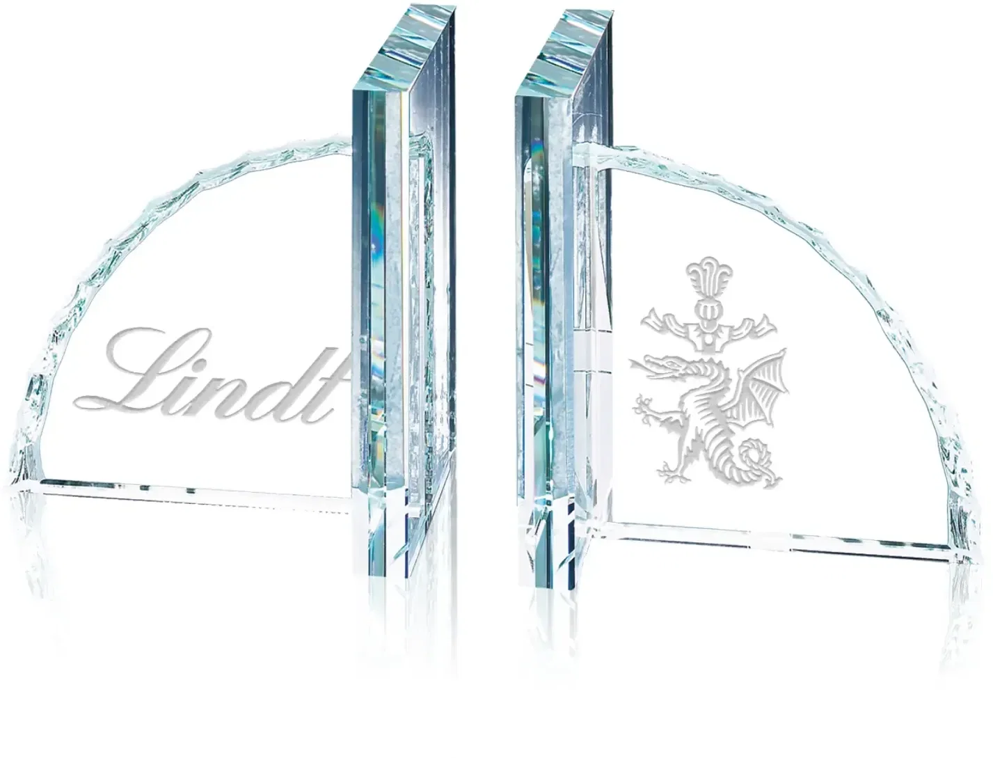 Chipped Bookends - Jade