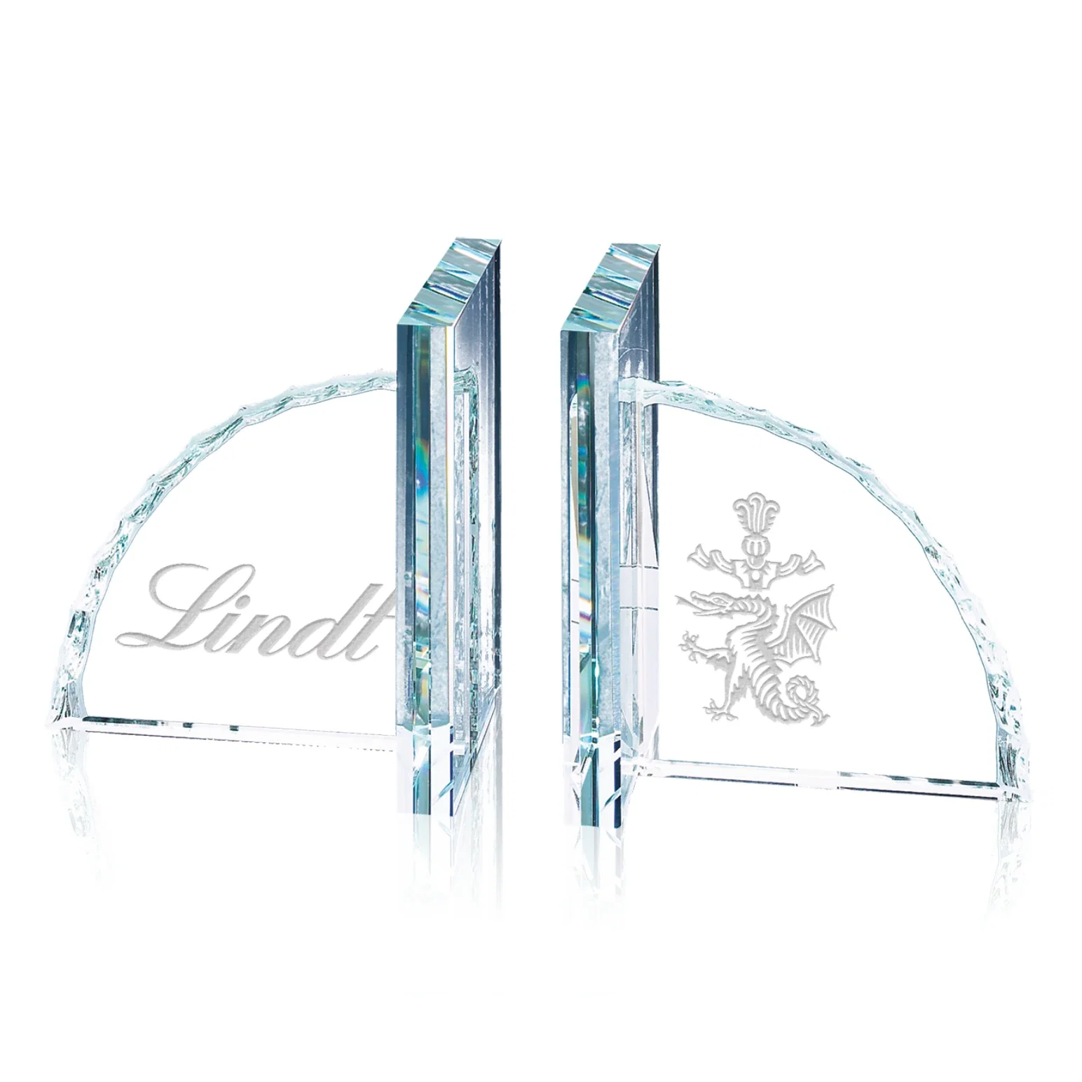Chipped Bookends - Jade — view 2