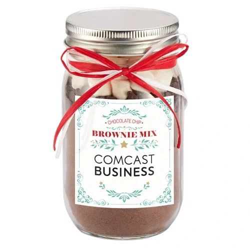 Chocolate Chip Brownie Kit in Mason Jar