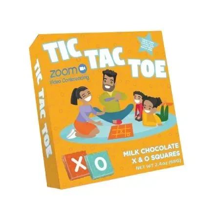 Chocolate Tic Tac Toe Box — view 2