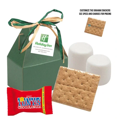 Chocolonely® S'mores Kit in Mini Gable Box — view 3