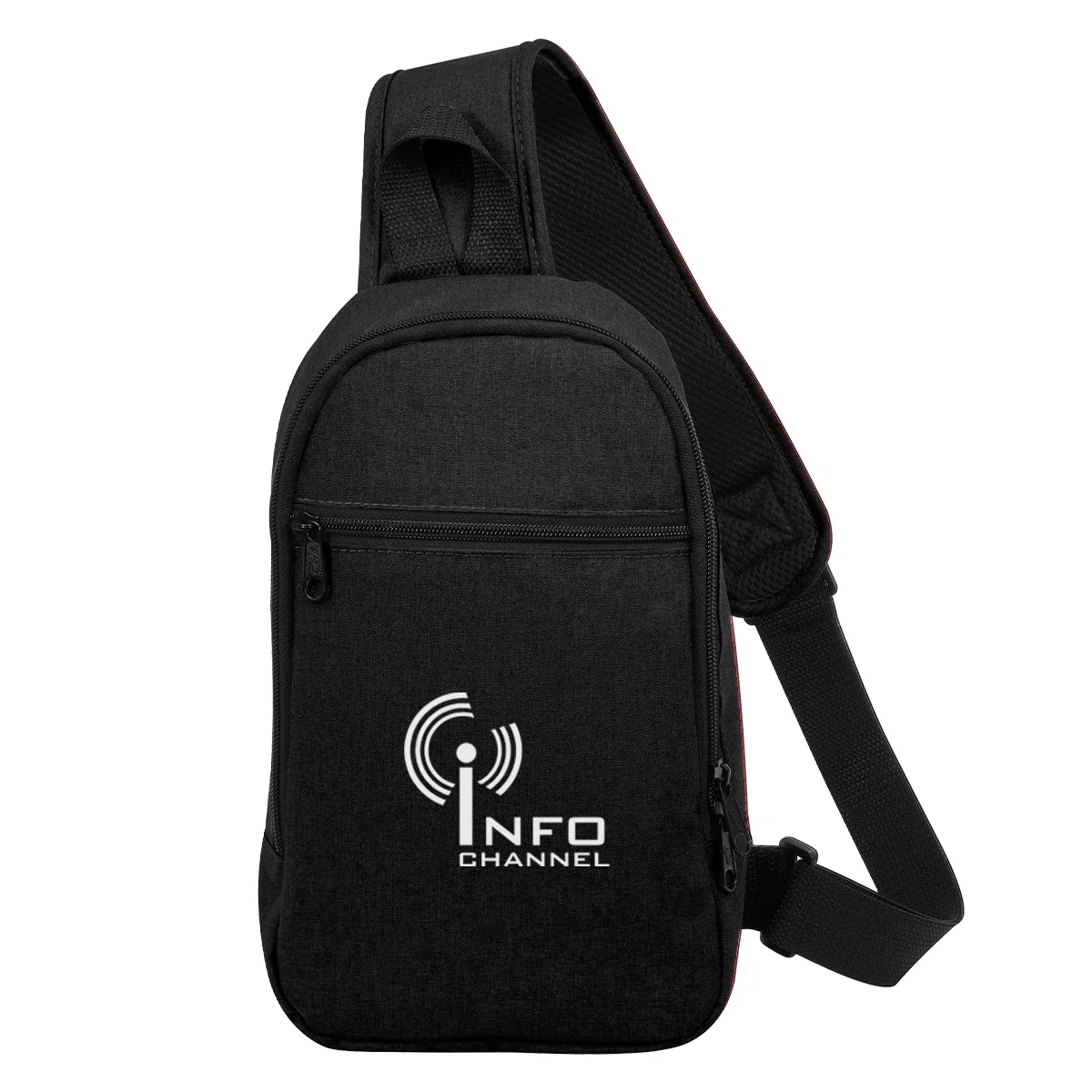 Crossbody sling bag with a single adjustable strap