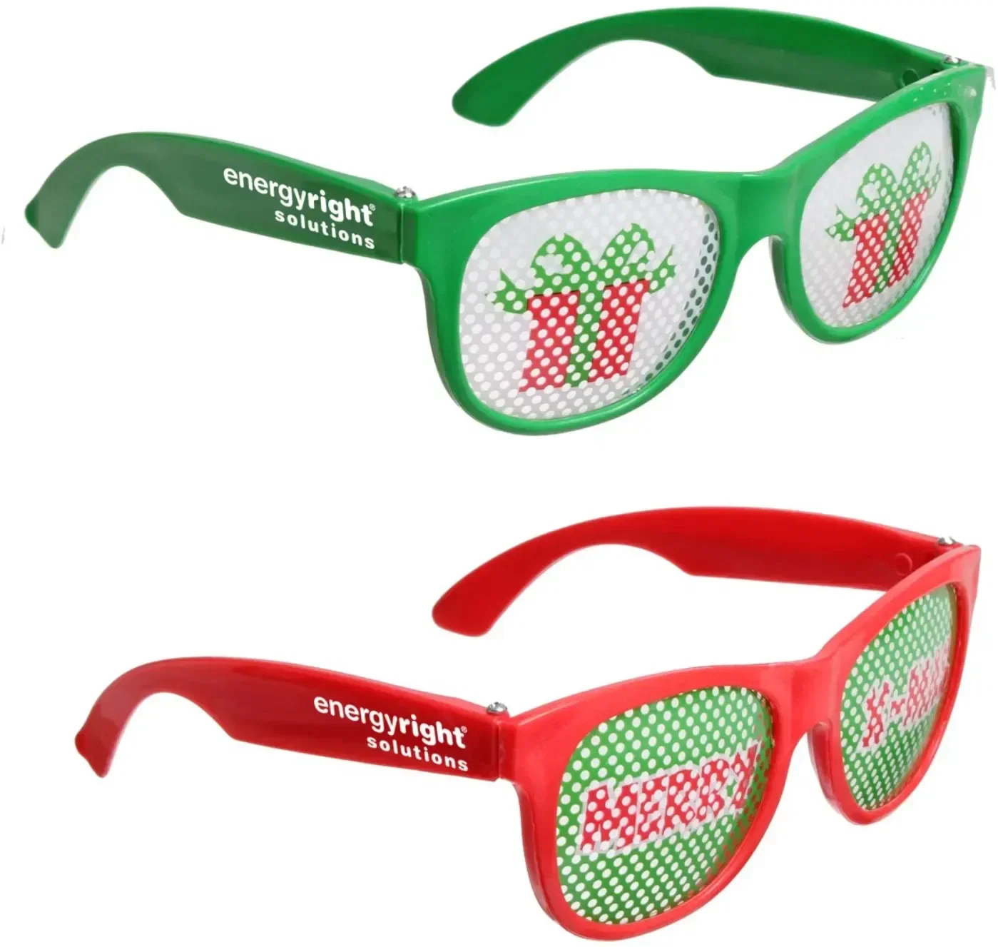Custom Christmas Glasses