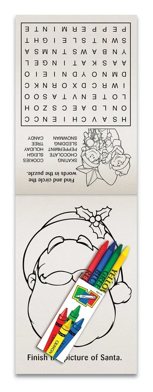 Christmas Holiday Kids Activity Pad - Fun Learning Activity Set — view 3