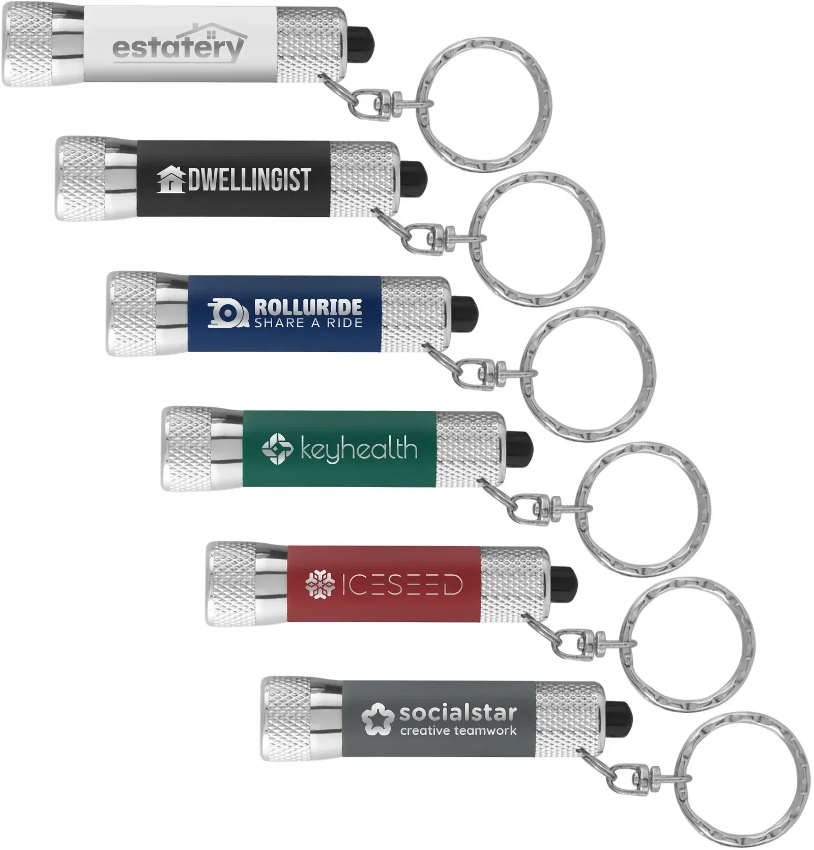 Chroma Softy - LED Flashlight with Keyring