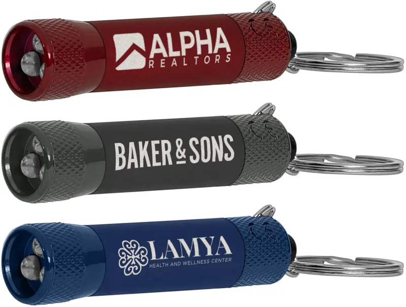 Chroma Softy Monochrome Classic - LED Flashlight with Keyring