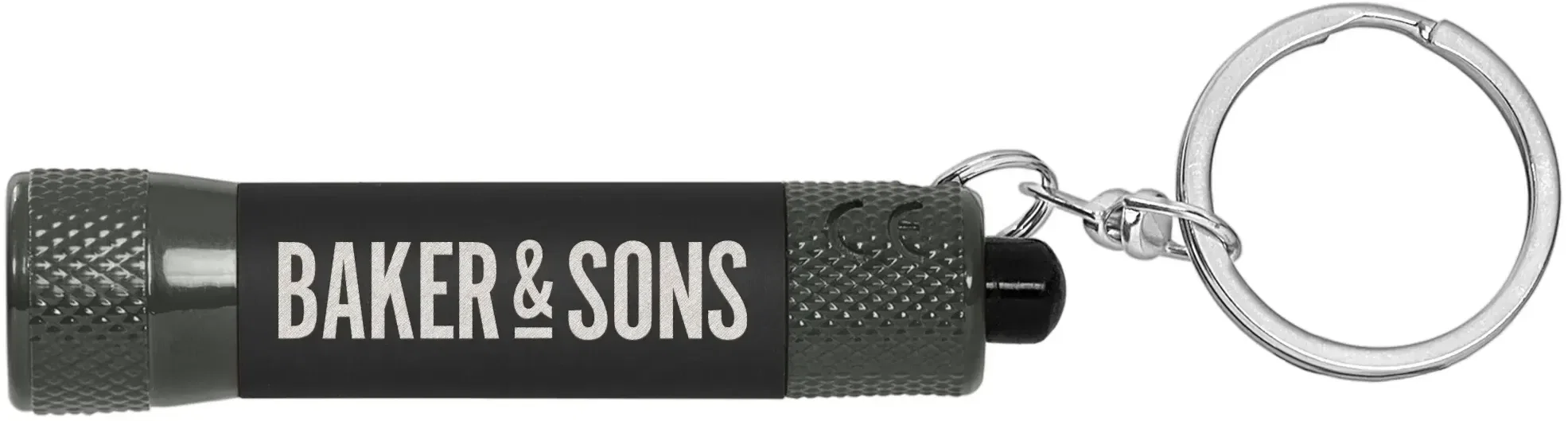 Chroma Softy Monochrome Metallic - LED Flashlight with Keyring  — view 2