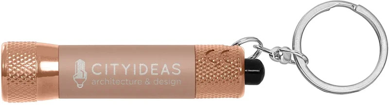 Chroma Softy Monochrome Metallic - LED Flashlight with Keyring  — view 4