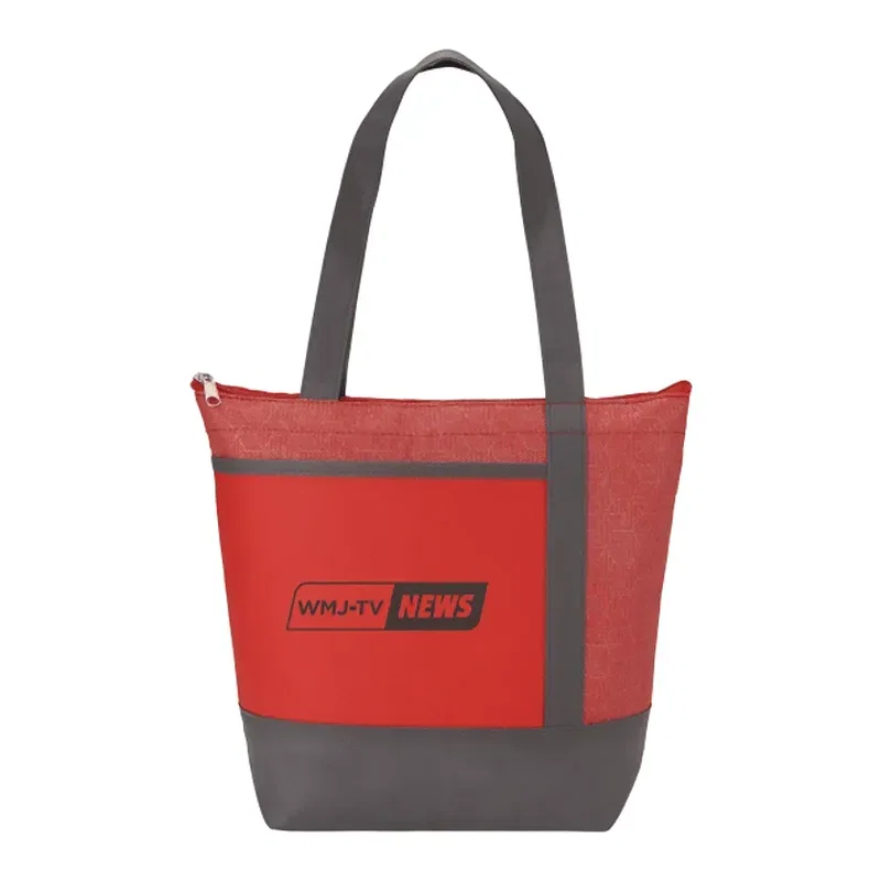 Chrome 9-Can Non-Woven Insulated Cooler Lunch Bag — view 5