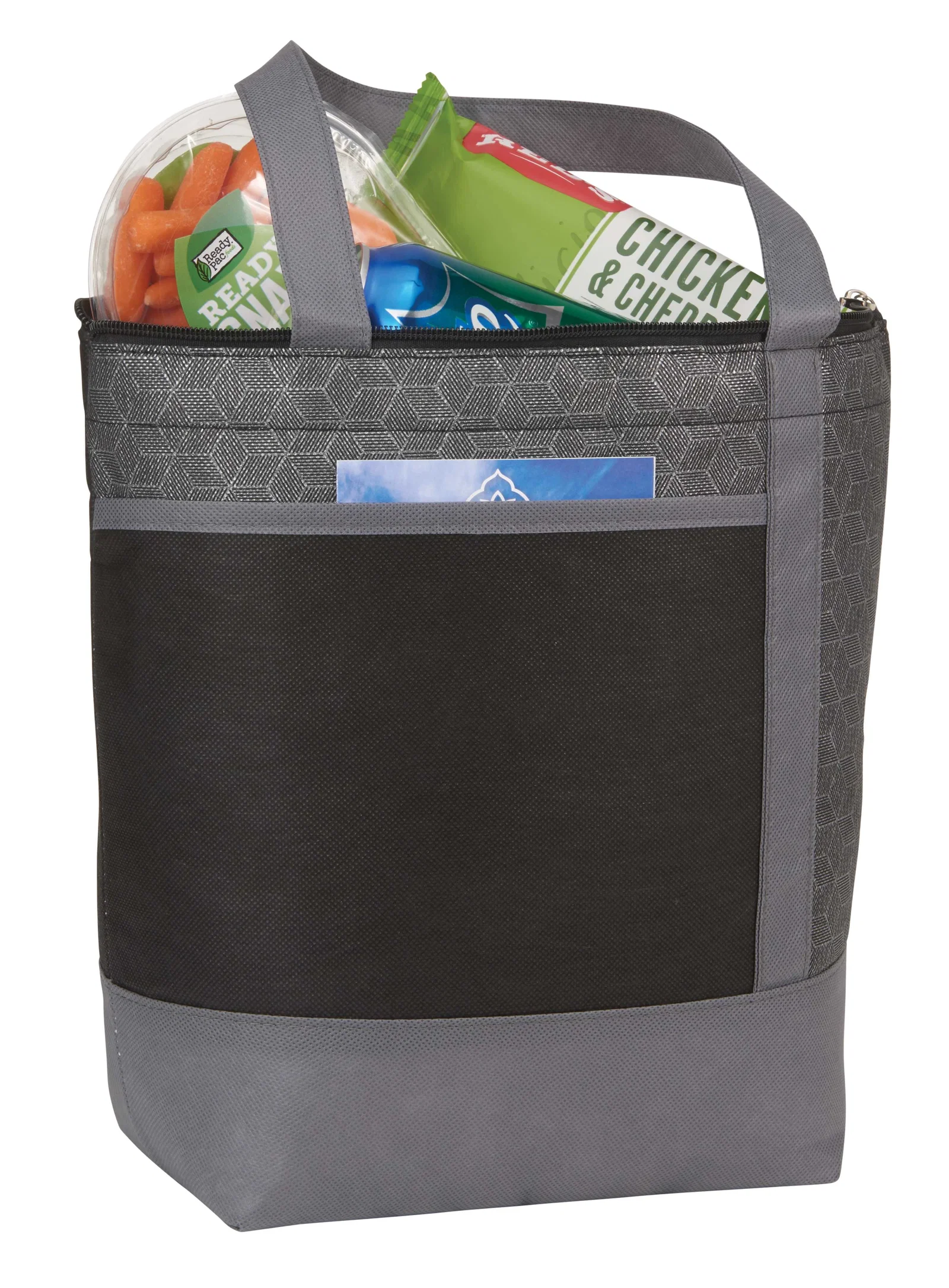 Chrome 9-Can Non-Woven Insulated Cooler Lunch Bag — view 15