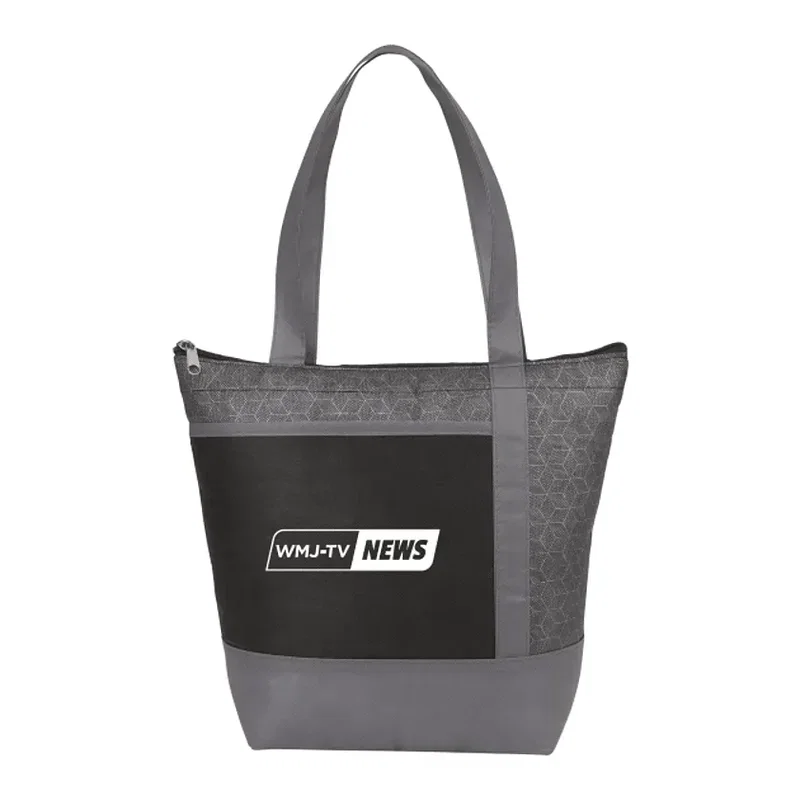 Chrome 9-Can Non-Woven Insulated Cooler Lunch Bag — view 3