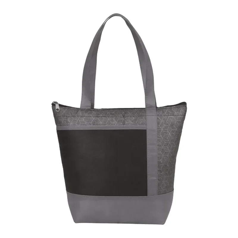 Chrome 9-Can Non-Woven Insulated Cooler Lunch Bag — view 4
