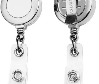 Custom Chrome Round Badge Reel — view 2