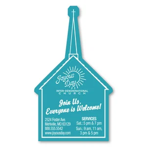 Church Shaped Full Color Magnet