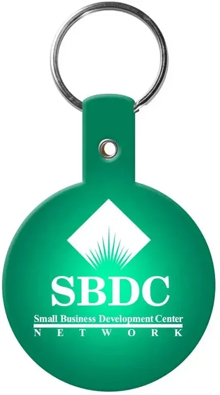 Custom Circle Flexible Key Tag — view 18